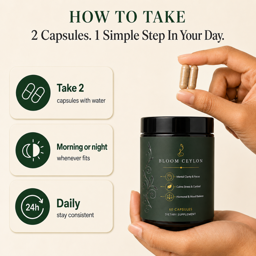 Bloom Ceylon™ Wellness Capsules